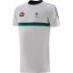 Kid's Silver Kildare GAA T-Shirt with County Crest and Stripe Detail on the Sleeves by O’Neills.