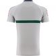 Men's Silver Carlow GAA T-Shirt with County Crest and Stripe Detail on the Sleeves by O’Neills.