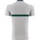 Men's Silver Meath GAA T-Shirt with County Crest and Stripe Detail on the Sleeves by O’Neills.