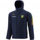 Kids' Marine/Green/Amber Donegal GAA Hooded Padded Jacket From O'Neills