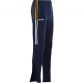 Marine Kid's Antrim GAA Peak Brushed Skinny Tracksuit Bottoms with the County Crest and Zip Pockets by O’Neills.