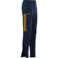 Kid's Marine Meath GAA Peak Brushed Skinny Tracksuit Bottoms with the County Crest and Zip Pockets by O’Neills.