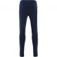 Kid's Marine Clare GAA Peak Brushed Skinny Tracksuit Bottoms with the County Crest and Zip Pockets by O’Neills.