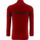 Red/Black/White Derry kids' peak brushed half zip with side pockets from O'Neills.