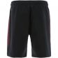 Men's Pioneer 2 Stripe Hybrid Leisure Shorts Black / Red