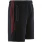 Men's Pioneer Hybrid Leisure Shorts Black / Red