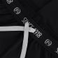 Black kids’ woven tracksuit bottoms with zip pockets by O’Neills.