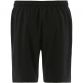 Black men’s gym shorts with pockets and Red stripes on the sides by O’Neills