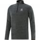 Black men’s half zip training top with thumbholes on the sleeves by O’Neills.