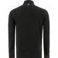 Grey and Silver men’s half zip training top with thumbholes on the sleeves by O’Neills.
