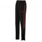 Black Kid's skinny tracksuit bottoms with zip pockets and Red stripes on the side by O’Neills.