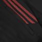 Black colour men’s skinny tracksuit bottoms with zip pockets and Red stripes on the side by O’Neills