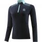 Marine women's brushed half zip top with zip pockets and stripes on the shoulders by O’Neills.
