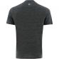 Black men’s training t-shirt with stripe detail on the shoulders by O’Neills.