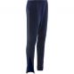 Marine kids’ skinny tracksuit bottoms with zip pockets and Green stripes on the side by O’Neills.