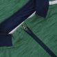 Men's Portland Midlayer Half Zip Top Green / Marine / Silver