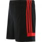 Kids' Portland Training Shorts Black / Red