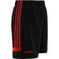 Men's Portland Woven Shorts Black / Red