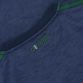 navy, green and silver kids' sweatshirt with a crew neck and 2 horizontal stripes from O'Neills