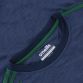 navy, green and silver men's sweatshirt with a crew neck and 2 horizontal stripes from O'Neills