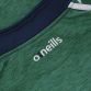 navy, green and silver men's half zip top with 2 horizontal stripes and 2 zip pockets from O'Neills