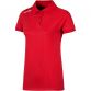 Women's Portugal Cotton Polo Shirt Red