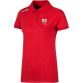 Athy Town FC Women's Portugal Cotton Polo Shirt (Red)
