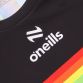 Black Pride Bród Jersey with rainbow flag and Bród printed on the chest by O’Neills.