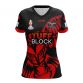 Black and Red Women's Official Canada Rugby League jersey from O'Neills