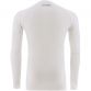 Men's Pro Body III Fleece Lined Poly Elastane Baselayer Top White / Silver