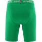 Kids' Pro Body III Poly Elastane Shorts Green / Silver