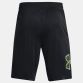 Black Under Armour Men's Tech™ Graphic Shorts, with Mesh hand pockets from O'Neills.
