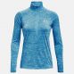 Blue Under Armour Women's Tech™ Half Zip, with Raglan sleeves from O'Neills.