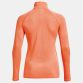 Orange Under Armour Women's UA Tech™ Twist ½ Zip, with an All-over twist effect from O'Neill's.