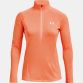 Orange Under Armour Women's UA Tech™ Twist ½ Zip, with an All-over twist effect from O'Neill's.