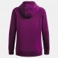 Purple Under Armour Women's Rival Fleece Logo Hoodie , with Front kangaroo pocket from O'Neills.