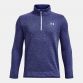 Blue Under Armour Kids' UA Half Zip Fleece Bauhaus, with a Generous half zip front makes for easy layering from O'Neills.