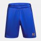Blue/Orange Under Armour Men's UA Challenger Knit Shorts Versa with Encased elastic waistband with internal drawcord from O'Neills.