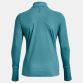 Green Under Armour Women's UA Qualifier Run 2.0 Half Zip, with Built-in thumbholes help keep sleeves in place from O'Neill's.