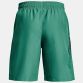 Green Under Armour Kids' Woven Graphic Shorts, with Open hand pockets from O'Neill's.