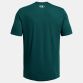 Under Armour Men's UA Foundation T-Shirt Hydro Teal / White