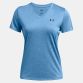 Blue Under Armour Women's UA Tech™ Twist V-Neck T-Shirt from O'Neill's.