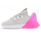 Grey and Pink Puma Kids' runners with a zoned rubber outsole from O'Neills
