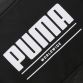 black Puma barrel sports bag with a spacious main compartment and front zip pocket from O'Neills