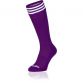 Kids' Premium Socks Bars Purple / White