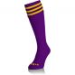 Kids' Premium Socks Bars Purple / Amber 