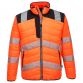 Portwest Men's PW3 Hi-Vis Baffle Jacket Orange / Black