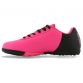 Python Astro Turf Laced Football Boots Junior Flo Pink / Black