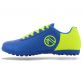 Python Astro Turf Laced Football Boots Junior Royal / Flo Yellow