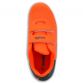 Python Firm Ground Velcro Football Boots Pre-School Flo Orange / Gunmetal